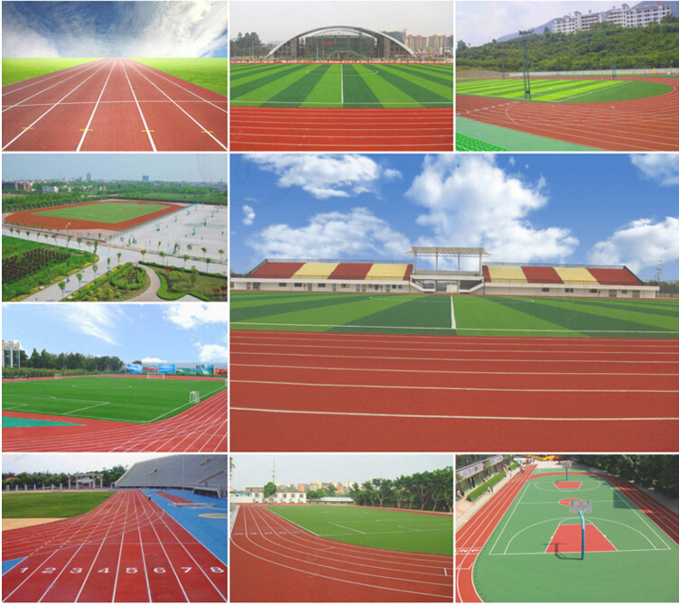 塑膠跑道效果圖 塑膠跑道效果圖
